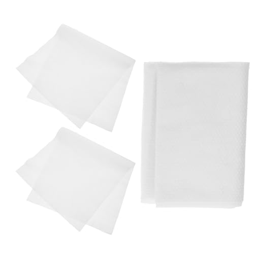 HONITANO 3stücke Teiliges Wiederverwendbar-badetücher Wasserabsorbierende Handtücher Für Hotel Und Reisen Weiß Hautfreundlich Super Saugfähig Für Spa Und Salon-nutzung von HONITANO