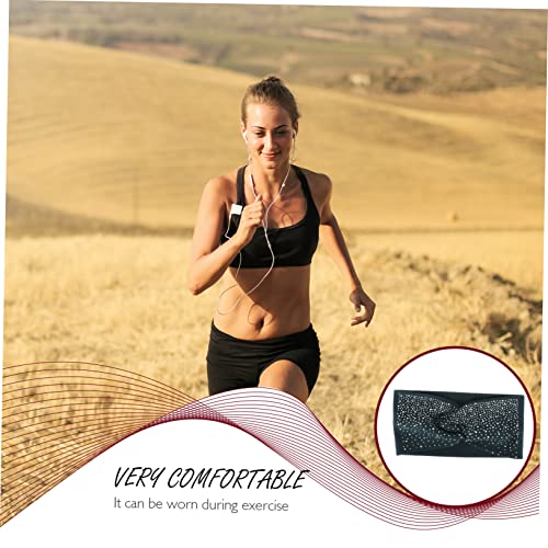 HONITANO 3 Stück Teiliges Damen Stirnband Elastisches Breites Gestricktes Haarband mit Kreuzdesign Leichtes Yoga Stirnband für Sport Laufen und Alltag Bequem und Rutschfest Geeignet für HONITANO 3 Stück Teiliges Damen Stirnband Elastisches Breites Gestricktes Haarband mit Kreuzdesign Leichtes Yoga Stirnband für Sport Laufen und Alltag Bequem und Rutschfest Geeignet für von HONITANO
