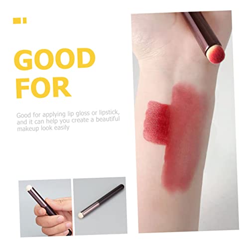 HONITANO 3 Stück Teiliges Lippenpinsel Künstlichen Fasern Langlebig und Vielseitig für Lippenstift Lipgloss Concealer und Lidschatten für Anfänger und Profis Handlich und Einfach zu von HONITANO