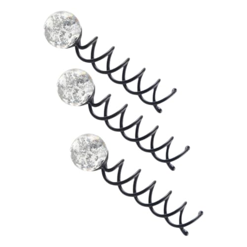 HONITANO 3 Stück Teiliges Spiral Haarnadel U Förmige Haarklammern für Damen und Mädchen Langlebig Einfach zu Stylen für Hochsteckfrisuren Partys Hochzeiten und Alltag von HONITANO