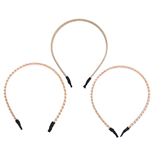 HONITANO 3 Stück Teiliges Vintage Stirnband aus Legierungs Ketten Eleganter Haarschmuck für Damen Modisches Hochzeit Kopfschmuck Accessoire Geeignet für Partys und Fotoshootings HONITANO 3 Stück Teiliges Vintage Stirnband aus Legierungs Ketten Eleganter Haarschmuck für Damen Modisches Hochzeit Kopfschmuck Accessoire Geeignet für Partys und Fotoshootings von HONITANO