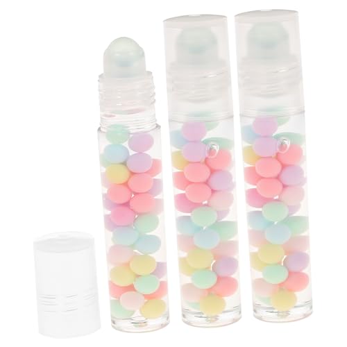 HONITANO 3 Stück Transparenter Farbloser Lipgloss für Frauen Feuchtigkeitsspendend und Pflegend Natürlicher Lippenöl gloss Handlich und Einfach Anzuwenden für Unterwegs und Tägliche von HONITANO