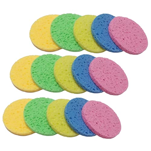 HONITANO 30stücke Gesichtsreinigungsschwämme Aus Holzpulpe Runde Komprimierte Makeup-entferner Für Sanfte Gesichtsreinigung Für Tägliche Anwendung Und Hautpflege HONITANO 30stücke Gesichtsreinigungsschwämme Aus Holzpulpe Runde Komprimierte Makeup-entferner Für Sanfte Gesichtsreinigung Für Tägliche Anwendung Und Hautpflege von HONITANO