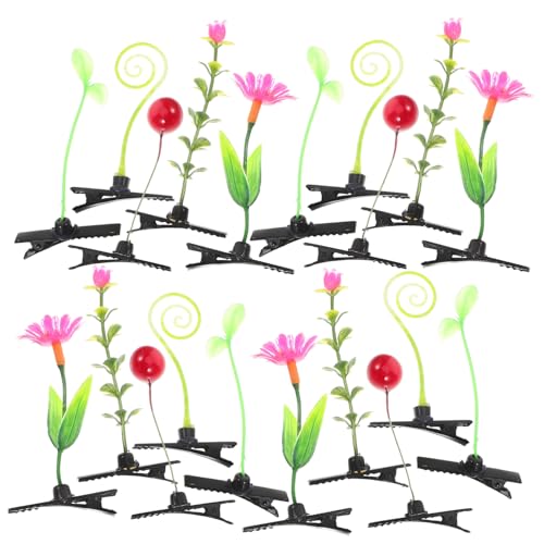 HONITANO 30stücke Pflanzen-haarspangen Haarnadeln Haarspangen Im Blumen Und Gras-stil Für Mädchen Und Schule von HONITANO