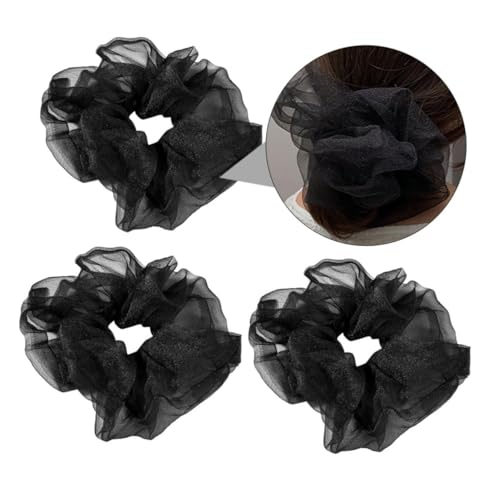 HONITANO 3Stücke Haarseile Teiliges Elastische Haarbindung Stilvollem Design für Damen und Alltagskleidung und Besondere Anlässe Langlebig von HONITANO