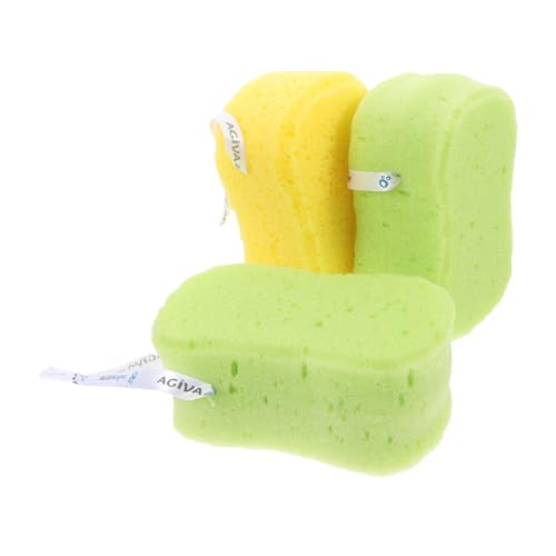 HONITANO 3stücke Körper Dusche Peeling Schwamm Für Zuhause Badezimmer-badebälle Duschschwamm Für Männer Und Frauen Hautverträgliches Material Für Sanfte Reinigung Und Massage von HONITANO