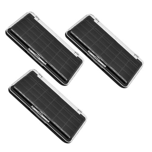 HONITANO 3stücke Lidschatten-organizer Mit Transparentem Deckel Leere Fächer Make-up Palette Für Lippenstift Und Kosmetik Für Und Reisen von HONITANO