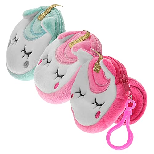 HONITANO 3stücke Schlagarmbänder Für Junge Mädchen Einhorn-Slap-Armband Spielzeugarmbänder Mit Münztasche Partytütenfüller Slap-bänder Für Mädchen Und Jungen von HONITANO