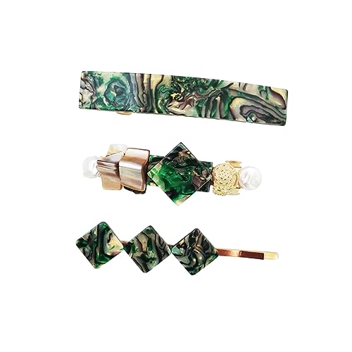 HONITANO 3stücke Haarnadeln Haarspangen Einzigartiges Design Federschnallenspange Pferdeschwanzspange Für Damen Und Mädchen von HONITANO