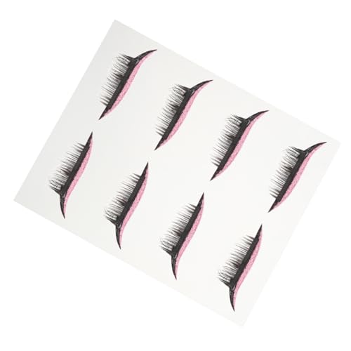 HONITANO 4 Paare Selbstklebende Augenlidstreifen mit Glitzer Eyeliner Aufkleber für Frauen Leichtes Atmungsaktives Material Einfache Anwendung Temporäres Make Up für Alltag und Party von HONITANO