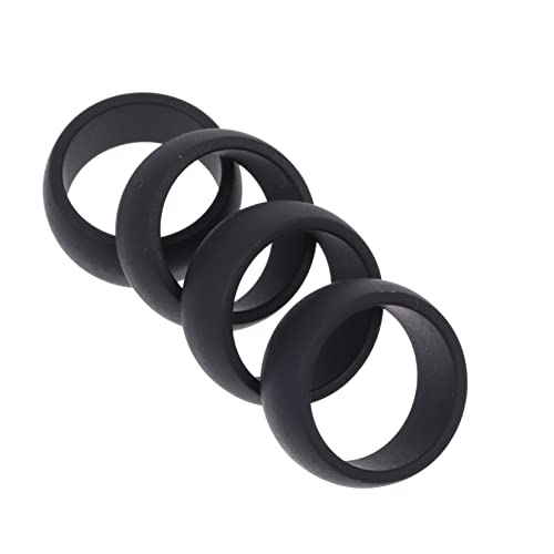 HONITANO 4 STÜCKE Silikon Fitnessringe für Herren Flexibler Sport Finger Ring Komfortabel Hautfreundlich Schützt Hochzeitsring bei Aktivitäten Dehnbar und Leicht für Große Finger Geeignet HONITANO 4 STÜCKE Silikon Fitnessringe für Herren Flexibler Sport Finger Ring Komfortabel Hautfreundlich Schützt Hochzeitsring bei Aktivitäten Dehnbar und Leicht für Große Finger Geeignet von HONITANO