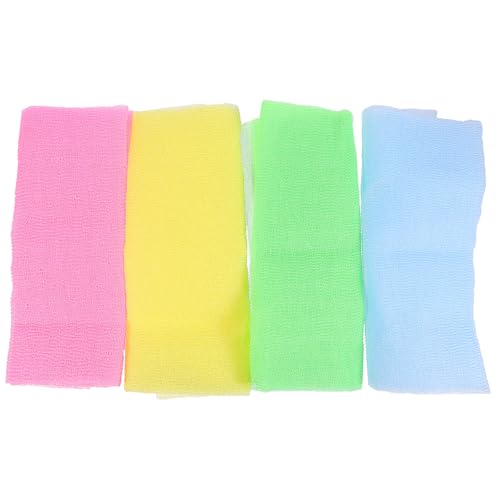 HONITANO 4 Stück Peeling-Handtuch hautschuppen entfernen badezubehör badelaken hautreinigung badehandtuch Badetuch Handtücher Bad Badewäscher für den Körper Körperwäscher Duschtuch Nylon HONITANO 4 Stück Peeling-Handtuch hautschuppen entfernen badezubehör badelaken hautreinigung badehandtuch Badetuch Handtücher Bad Badewäscher für den Körper Körperwäscher Duschtuch Nylon von HONITANO