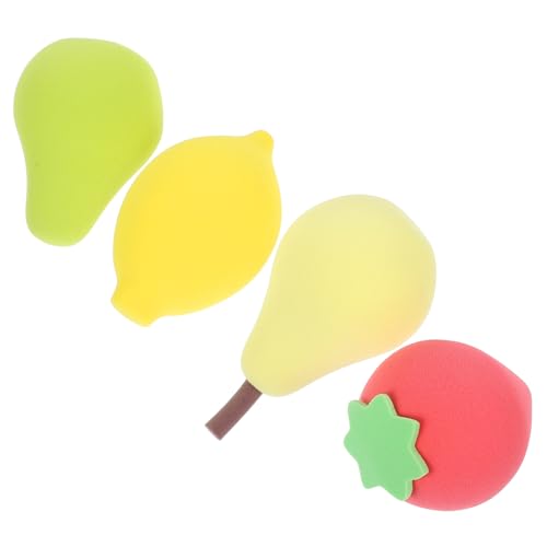 HONITANO 4 Stück Teiliges Make Up Schwamm Weich Flexibel für Präzises Auftragen von Puder und Foundation Feucht und Trocken Anwendbar Hautfreundlich für Damen Make Up Tools von HONITANO
