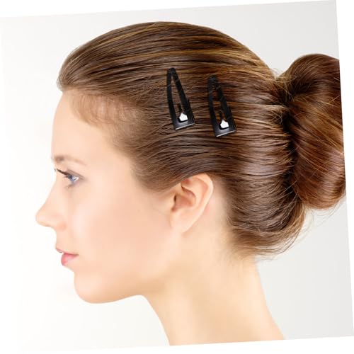 HONITANO 40 Stück Teiliges Metall Snap Hair Clips für Frauen Mädchen Kleine Haarklammern in Schwarz Roségold Antikblau Antikrot Langlebig und Stabil Modisches Haarstyling zubehör für von HONITANO