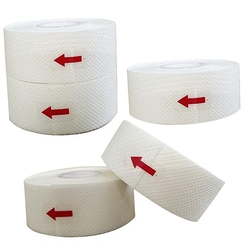 HONITANO 5 Rollen Anti-Schweiß-Aufkleber schweißpads Schweißabsorptionspad Kleidung Schweißaufnahme Pad Hut Schweißpad Frauen bleiben Stoff Schlafen Hemd-Sweat-Liner Hut-Sweat-Liner Vlies von HONITANO