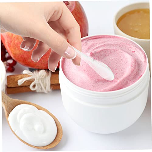 HONITANO 5 Stück Teiliges Professioneller Transparenter Mini augencreme massage löffel Praktisches Leichtes Augenmassage tool zur Reduzierung von Augenringen Tränensäcken und Augenermüdung von HONITANO