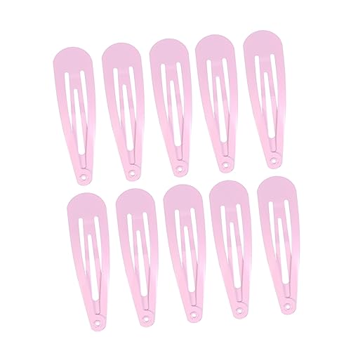 HONITANO 50 Stück Einfache Metall Haarspangen Set Rosa Haarclips für Haarnadeln für Verschiedene Frisuren Haarstyling Zubehör für Mädchen von HONITANO