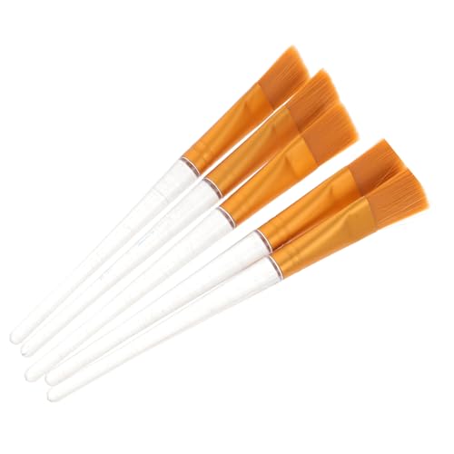 HONITANO 5stücke Gesichtsmaskenpinsel Mit Maskenpinseln Aus Synthetikborsten Und Transparentem Kunststoffgriff Für Peelings Und Kosmetikprodukte HONITANO 5stücke Gesichtsmaskenpinsel Mit Maskenpinseln Aus Synthetikborsten Und Transparentem Kunststoffgriff Für Peelings Und Kosmetikprodukte von HONITANO