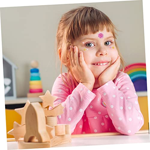 HONITANO 6 Blätter Glitzersteine Aufkleber Gesicht Körper Strasssteine Selbstklebend für Halloween Festival Make Up Bunte Hautfreundliche Schmucksteine zum Aufkleben Temporäre Tattoos von HONITANO