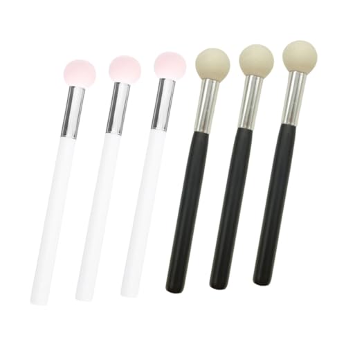 HONITANO 6stücke Schwammköpfe Zum Schminken Mit Concealer-schwammkopf Trocken-nass Kosmetik-tool Make-up-zubehör Für Damen Kosmetik-tools Für Concealer-kosmetikstifte von HONITANO
