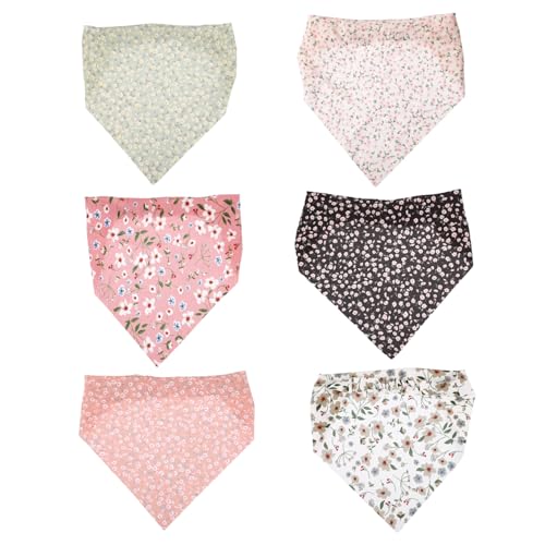 HONITANO 6 Stück Teiliges Boho Stirnband Damen Elastisches Dreieck Kopftuch mit Sonnenschutz Atmungsaktives Haarband für Strand Yoga Sport Angenehm und Rutschfest Vielseitiger Haarschmuck von HONITANO