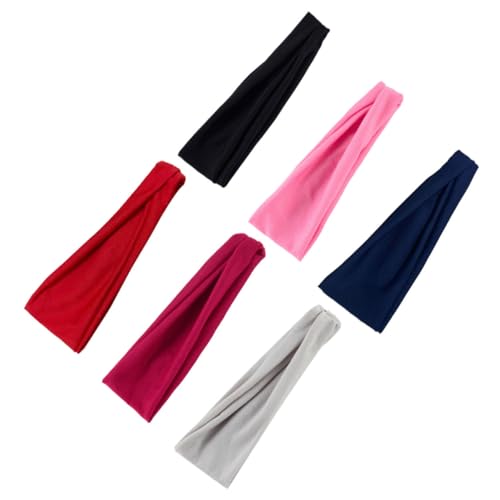 HONITANO 6 Stück Teiliges Elastisches Sport Stirnband für Damen Atmungsaktiv Schweißabsorbierend Schnell Trocknend Rutschfest Material Vielseitig für Yoga Laufen Makeup und Alltag Geeignet HONITANO 6 Stück Teiliges Elastisches Sport Stirnband für Damen Atmungsaktiv Schweißabsorbierend Schnell Trocknend Rutschfest Material Vielseitig für Yoga Laufen Makeup und Alltag Geeignet von HONITANO