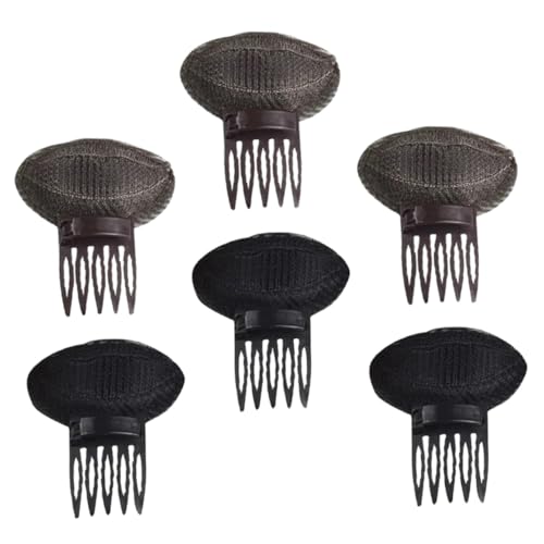 HONITANO 6 Stück Teiliges Haarvolumen Bump Pads und Volumen einsätzen Wiederverwendbare Haarkämme für Frauen Geeignet für Langes Kurzes Dünnes und Lockiges Haar Einfach zu Verwenden für von HONITANO