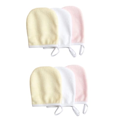 HONITANO 6 Stück Teiliges Mikrofaser Abschminkpads Dicke Langlebige Reinigungspads für Gesicht Superfeine Fasern Sanfte Wiederverwendbare Make Up Entferner Hautfreundlich Zufällige Farbe HONITANO 6 Stück Teiliges Mikrofaser Abschminkpads Dicke Langlebige Reinigungspads für Gesicht Superfeine Fasern Sanfte Wiederverwendbare Make Up Entferner Hautfreundlich Zufällige Farbe von HONITANO