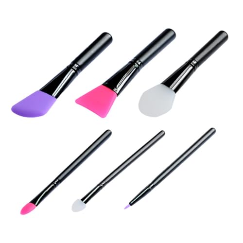 HONITANO 6 Stück Teiliges Silikon Pinsel Haarloser Applikator für Gesichtsmaske Schlamm Körperlotion Hautfreundlich Hitzebeständig Wiederverwendbar für Professionelle und Private Anwendung HONITANO 6 Stück Teiliges Silikon Pinsel Haarloser Applikator für Gesichtsmaske Schlamm Körperlotion Hautfreundlich Hitzebeständig Wiederverwendbar für Professionelle und Private Anwendung von HONITANO