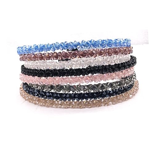 HONITANO 6stücke Stirnband Dünn Für Damen Kristall Haarreifen Mit Strass Elegant Und Modisch Für Mädchen Und Frauen Für Alltag Und Anlässe von HONITANO