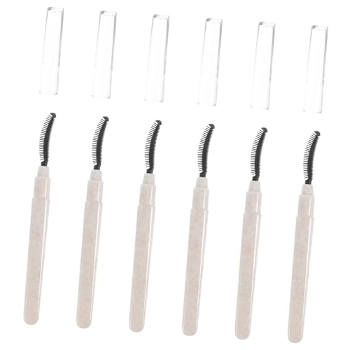 HONITANO 6 Stücke Wimpernbürste Silikon Mascara Trennung Werkzeug für Wimpernverlängerungen Wiederverwendbar Stabiler Griff Flexibel für Augen Make Up HONITANO 6 Stücke Wimpernbürste Silikon Mascara Trennung Werkzeug für Wimpernverlängerungen Wiederverwendbar Stabiler Griff Flexibel für Augen Make Up von HONITANO