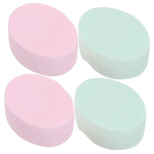 HONITANO 6stücke Ovale Make-up-schwämme Aus Polyurethan Puder-quaste Kosmetik-pinsel Kissen-applicator Für Gesicht Trocken Und Nass Für Make-up Beauty-zubehör Tägliche Anwendung von HONITANO