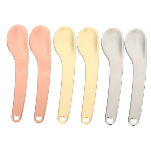 HONITANO 6stücke Teiliges Kosmetikspatel Mini Löffel Für Gesichtscreme Langlebig Für Anwendung Von Make-up Und Hautpflege Unterwegs Bequem Und Leicht Zu Reinigen HONITANO 6stücke Teiliges Kosmetikspatel Mini Löffel Für Gesichtscreme Langlebig Für Anwendung Von Make-up Und Hautpflege Unterwegs Bequem Und Leicht Zu Reinigen von HONITANO