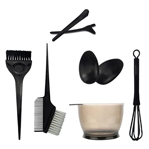 HONITANO 8 Stück Haarfärbeset für und Mädchen Färbepinsel Haarbürste Ohrabdeckung Haarspange Haarfärbewerkzeug für Zuhause für Selbstgemacht Frisuren HONITANO 8 Stück Haarfärbeset für und Mädchen Färbepinsel Haarbürste Ohrabdeckung Haarspange Haarfärbewerkzeug für Zuhause für Selbstgemacht Frisuren von HONITANO