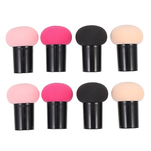 HONITANO 8 Stück Make-up Schwamm in Pilzform Für Lidschatten-auftrag, Hautfreundlich Und Fein Verarbeitet Für Täglichen Gebrauch von HONITANO
