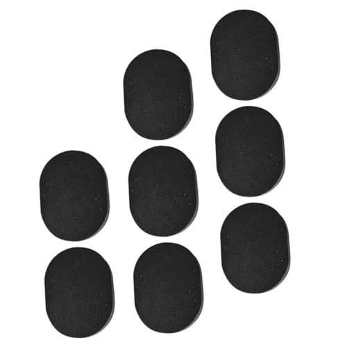 HONITANO 8 Stück Teiliges Gesichtsreinigungsschwämme aus Bambuskohle Sanfte Makeup Puderquasten für Tiefenwirksame und Ölregulierung Geeignet für Mischhaut und Fettige Haut Leicht und von HONITANO