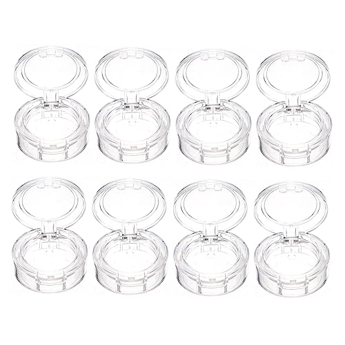 HONITANO 8 Stücke Lidschatten Ersatzbox Schminkbehälter Kosmetik Organizer für Zuhause Lidschattenhalter für Schatten und Rouge HONITANO 8 Stücke Lidschatten Ersatzbox Schminkbehälter Kosmetik Organizer für Zuhause Lidschattenhalter für Schatten und Rouge von HONITANO