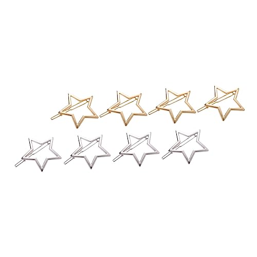HONITANO 8stücke Teiliges Glitzernde Haarklammern Sternform Für Mädchen Elegante Haarspangen Für Party Und Alltagsfrisuren Vielseitig Einsetzbar Für Besondere Anlässe Und Tägliche von HONITANO