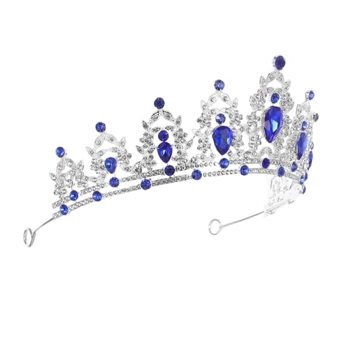 HONITANO Barock Tiara Haarschmuck Strass Krone Braut Hochzeit Geburtstag Party Kopfschmuck für Damen und Prinzessinnen HONITANO Barock Tiara Haarschmuck Strass Krone Braut Hochzeit Geburtstag Party Kopfschmuck für Damen und Prinzessinnen von HONITANO