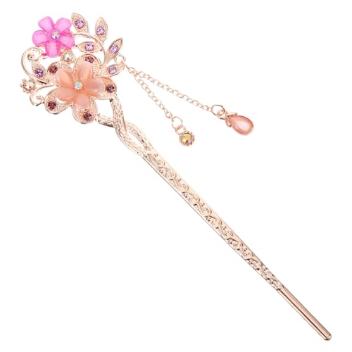 HONITANO Blumen Haarstäbe mit Katzenaugen Gemmen Antike Haarnadel für Hochsteckfrisuren Klassischer Haarschmuck im Ethnischen Stil für Damen für Partys und Besondere Anlässe HONITANO Blumen Haarstäbe mit Katzenaugen Gemmen Antike Haarnadel für Hochsteckfrisuren Klassischer Haarschmuck im Ethnischen Stil für Damen für Partys und Besondere Anlässe von HONITANO