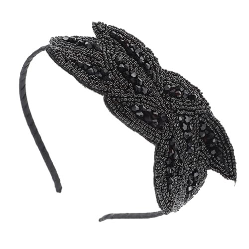 HONITANO Boho Retro Haarschmuck Damen Handgefertigtes Strass Haarband Braut Stirnband Hochzeit Party Accessoire Komfortabel Leicht Kreativ von HONITANO