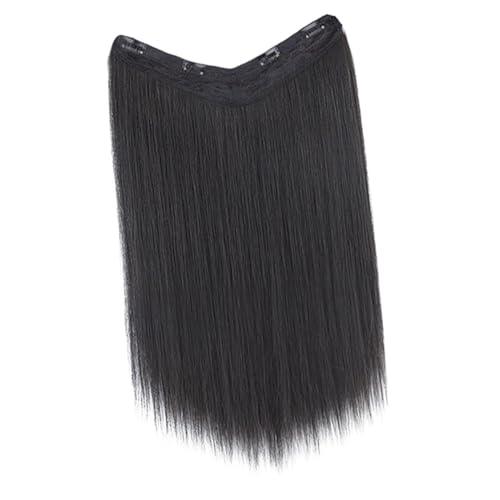 HONITANO Clip Haarverlängerung Form Lang Gerade Damen Kunsthaarteil Für Alltagsgebrauch Partys Cosplay Und Festivals Hochwertiges Sicheres Und Modisches Haarsystem von HONITANO