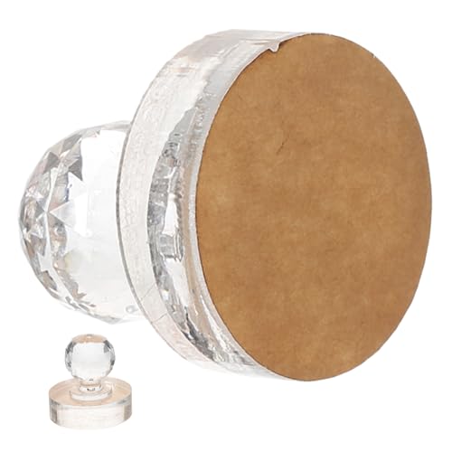 HONITANO Eyeshadow Press Tool Acryl Runder Makeup Stamper für Lidschatten Highlighter Robust Wiederverwendbar Präzises für Kompaktes Make Up Vielseitig Einsetzbar von HONITANO