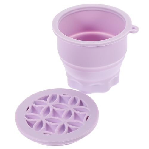 HONITANO Faltbare Silikon Pinselreinigungs Schüssel Wiederverwendbar Make up Pinsel Reinigungsbehälter Praktisch für Lidschatten und Kosmetik Pinselpflege HONITANO Faltbare Silikon Pinselreinigungs Schüssel Wiederverwendbar Make up Pinsel Reinigungsbehälter Praktisch für Lidschatten und Kosmetik Pinselpflege von HONITANO