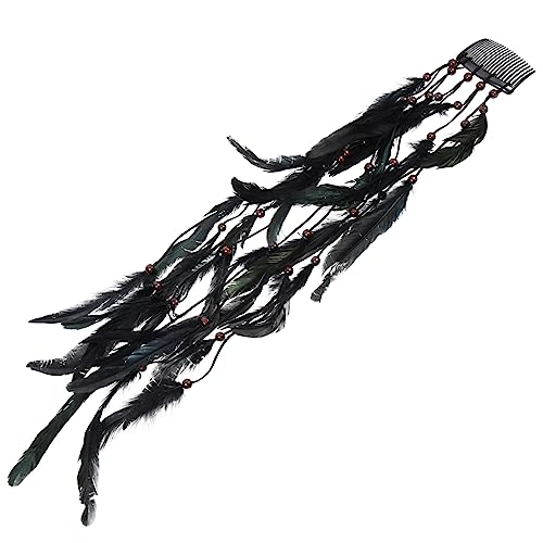 HONITANO Federkopfschmuck Haargurt Hochzeit frauen stirnbänder lang Haarbänder mit Quaste böhmische Haarbänder Stammes-Kopfbedeckung Party Gefälligkeiten Stirnband HONITANO Federkopfschmuck Haargurt Hochzeit frauen stirnbänder lang Haarbänder mit Quaste böhmische Haarbänder Stammes-Kopfbedeckung Party Gefälligkeiten Stirnband von HONITANO