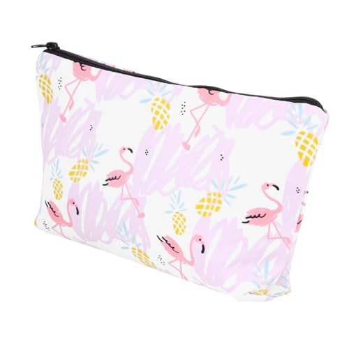 HONITANO Flamingo Kosmetiktasche Damen Leicht Wasserabweisend Schminktasche Reise Kulturbeutel Handliche Makeup Bag Organizer für Unterwegs und Zuhause HONITANO Flamingo Kosmetiktasche Damen Leicht Wasserabweisend Schminktasche Reise Kulturbeutel Handliche Makeup Bag Organizer für Unterwegs und Zuhause von HONITANO