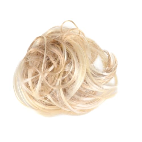 HONITANO Fluffiger Voluminöser Lockiger Haarring als Haargummi für Pferdeschwanz Langlebiges Material Modischer Haarschmuck für Frauen und Mädchen bei Hochzeit Party und Alltag von HONITANO