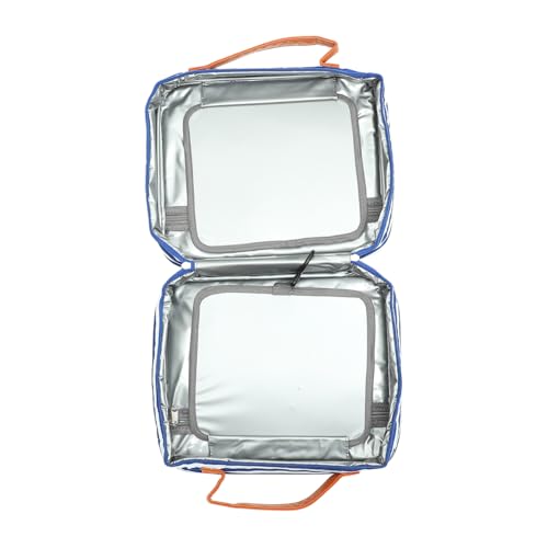 HONITANO Große Kulturtasche Damen mit Aufhängefunktion Polyester Kosmetiktasche Reise Waschbeutel Tragbar mit Reißverschluss und Griff Organizer für Toilettenartikel Make Up Zubehör von HONITANO