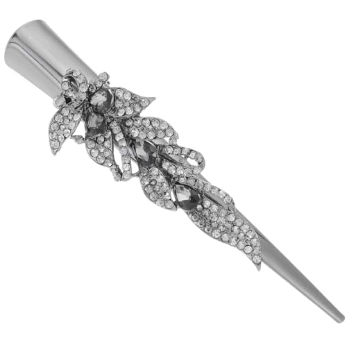 HONITANO Große Vintage Haarklammer Damen Strass Haarspange Retro Haarschmuck für Teen Mädchen Party und Alltag Leichter Französischer Dutt Haarklammer für Flechtfrisuren und Festliche HONITANO Große Vintage Haarklammer Damen Strass Haarspange Retro Haarschmuck für Teen Mädchen Party und Alltag Leichter Französischer Dutt Haarklammer für Flechtfrisuren und Festliche von HONITANO