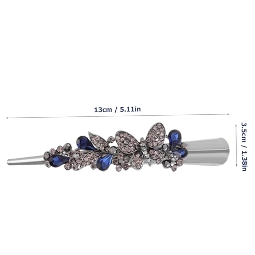 HONITANO Großer Vintage Haarclip Damen Haarklammer mit Strass Schleifen Design Elegant und Stabil für Verschiedene Frisuren Wie Pferdeschwanz Locken HONITANO Großer Vintage Haarclip Damen Haarklammer mit Strass Schleifen Design Elegant und Stabil für Verschiedene Frisuren Wie Pferdeschwanz Locken von HONITANO